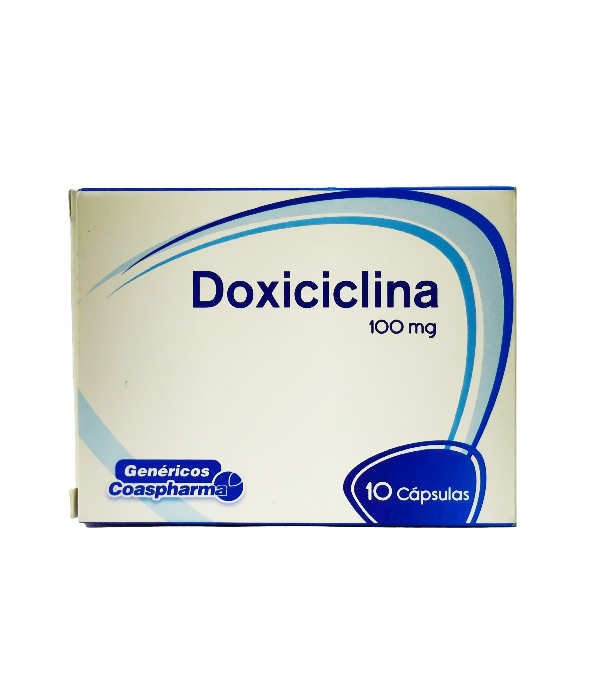 DOXICICLINA 100 MG CAJA X 10 TABLETAS 